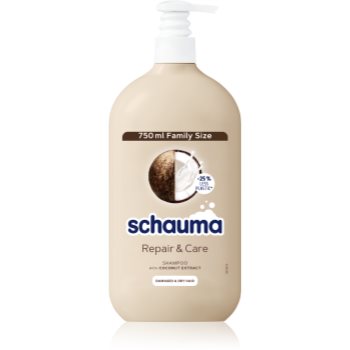 Schwarzkopf Schauma Repair & Care Sampon pentru par uscat si deteriorat cu cocos - imagine 2